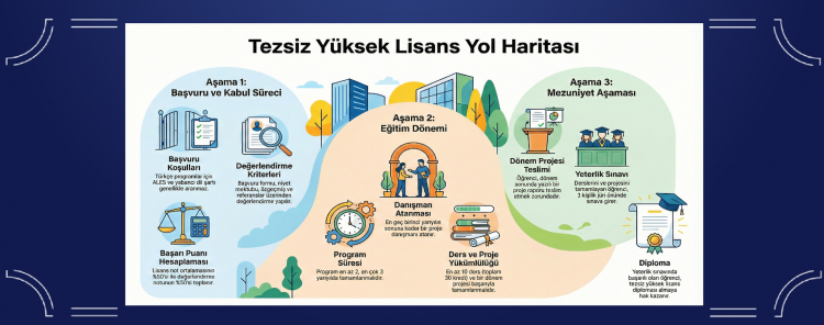Tezsiz Yüksek Lisans Eğitim Süreci
