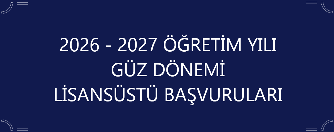 lisansustu basvuru
