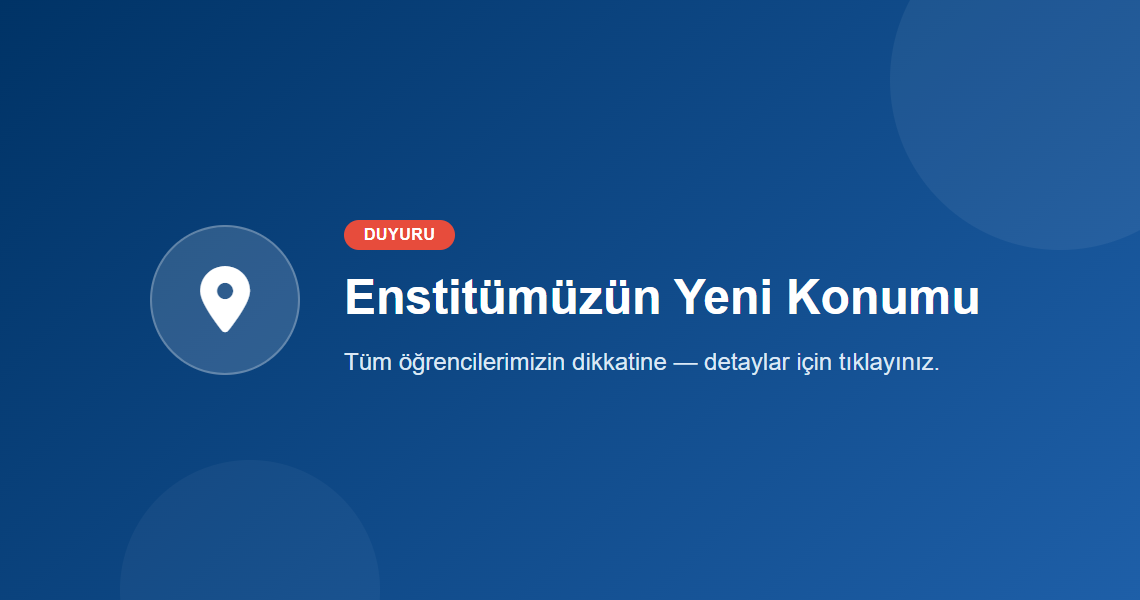 Sbe Kesin Kayıt Konum Bilgilendirme